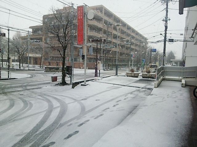 八王子は雪です スペースエムの現場日記